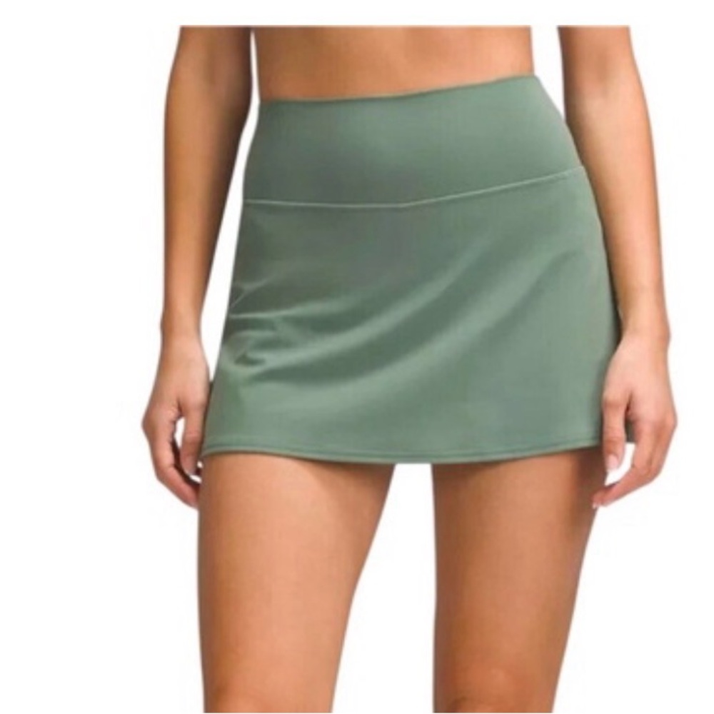Lululemon Align T  Olive Mini tennis skirt